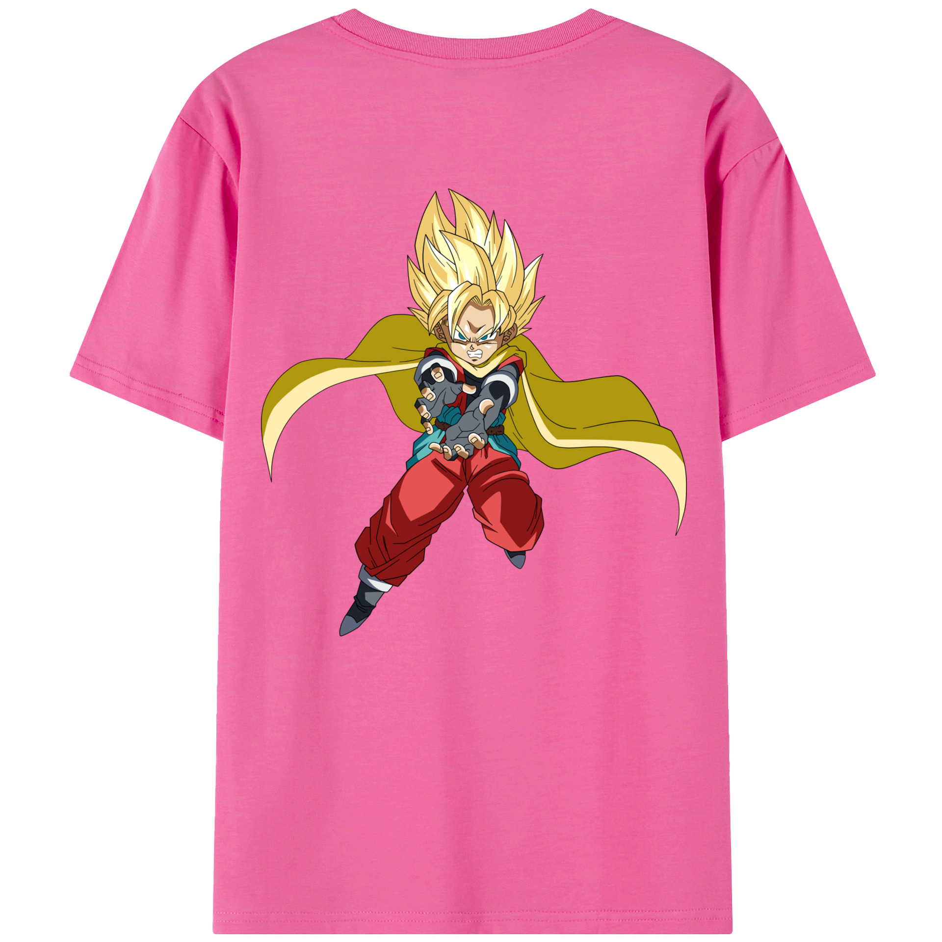 （画像用） ドラゴンボール DRAGON BALL レディース半袖Tシャツ(バックプリント)